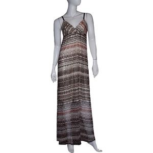 Gypsy 05 Maxi Dress NWT Sz Small Beige Multicolor
